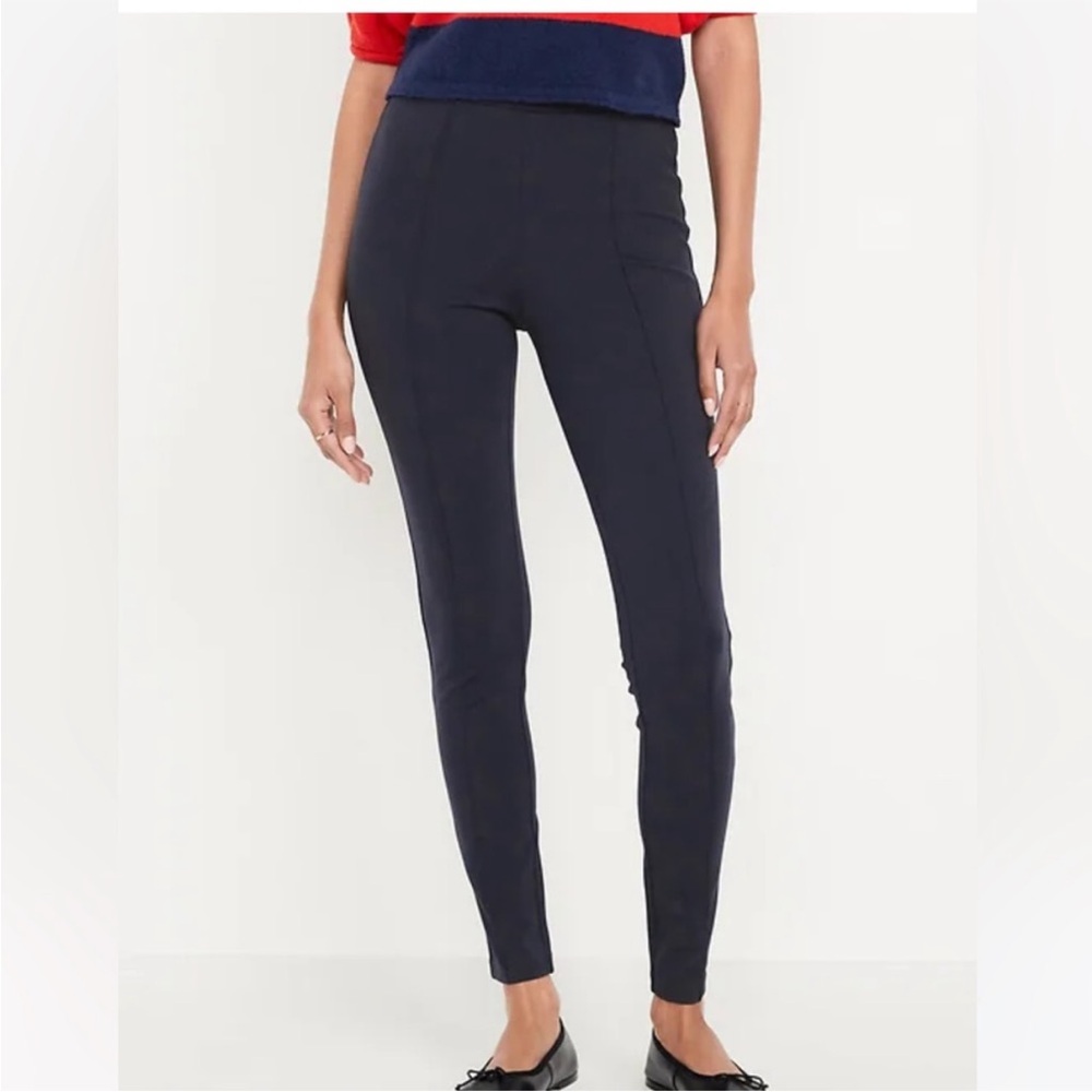 Old Navy Black Stevie High-Waisted Legging Pants